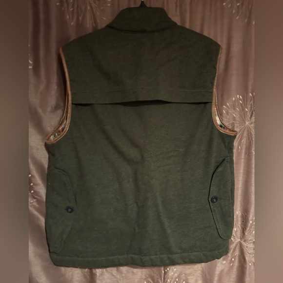 SOLD
Ralph Lauren Quilted Vest Leather Trims & Back Pockets - Picture 1 of 9